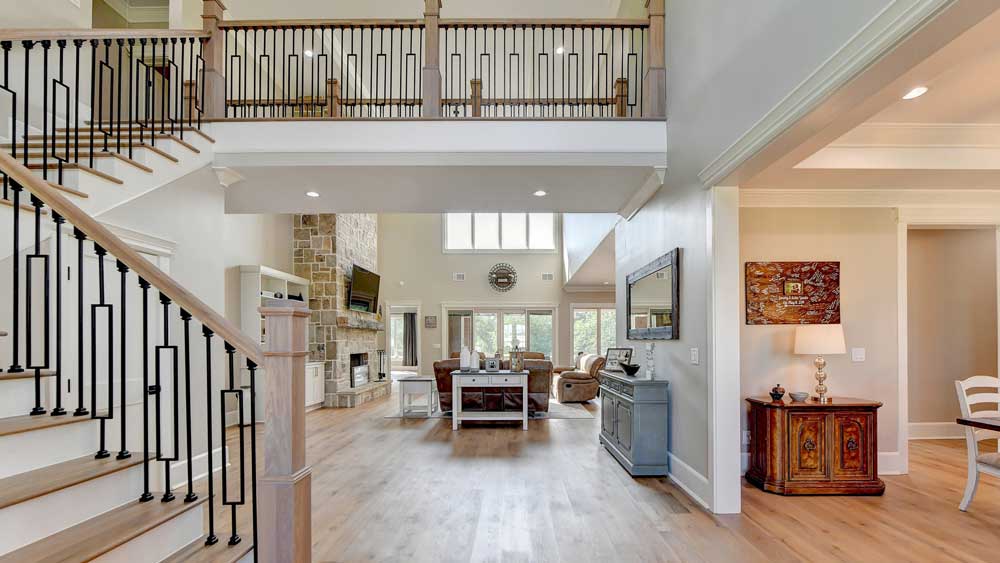 OMZ HomZ Custom Home Build - Foyer