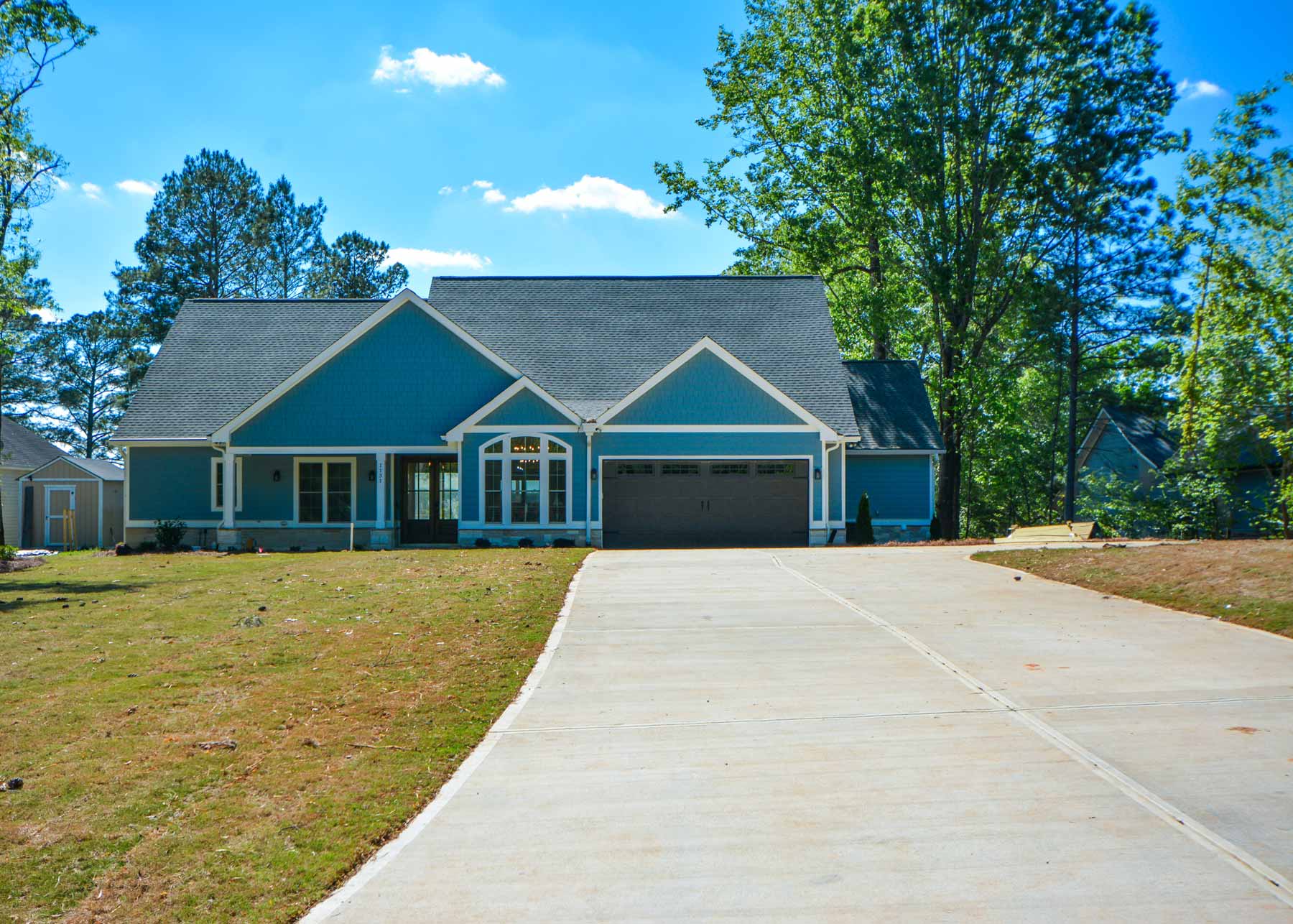pullman-house-driveway Pullman House Building Project | OMZ HomZ