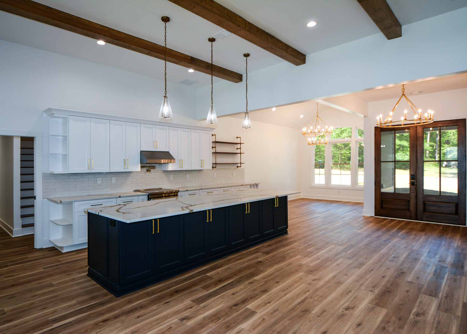pullman-house-kitchen-view-3 Pullman House Building Project | OMZ HomZ